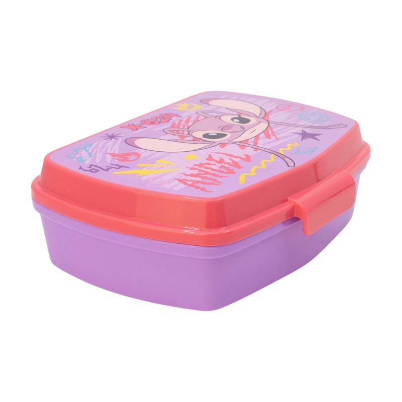 Sandwichera Rectangular Angel Stitch Disney