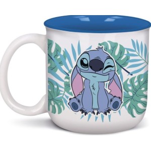Taza Ceramica Desayuno 400ml en Caja de Regalo Stitch Disney Aloha Young Adult