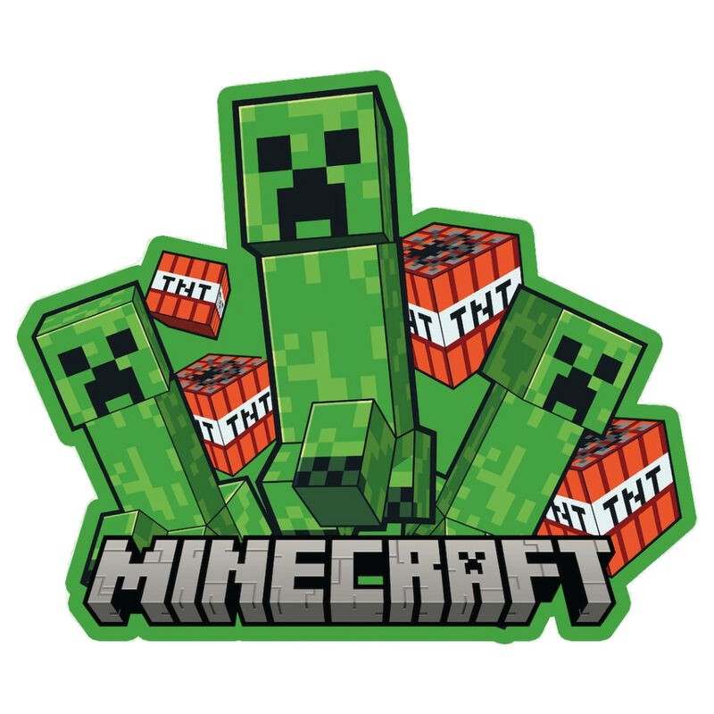 Cojin 3D Minecraft 35cm.