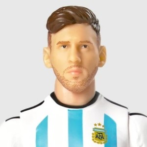 Figura Coleccionable de Messi Argentina de 20 cm