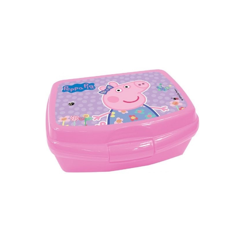 Sandwichera Rectangular Peppa Pig