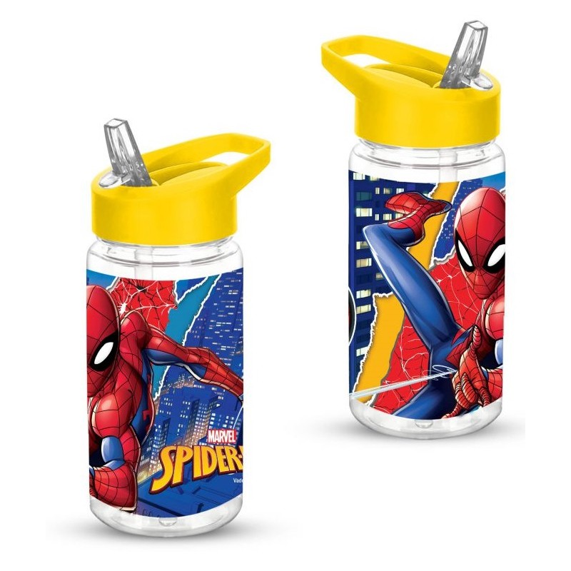 Cantimplora Plastico Spiderman Marvel 450ml