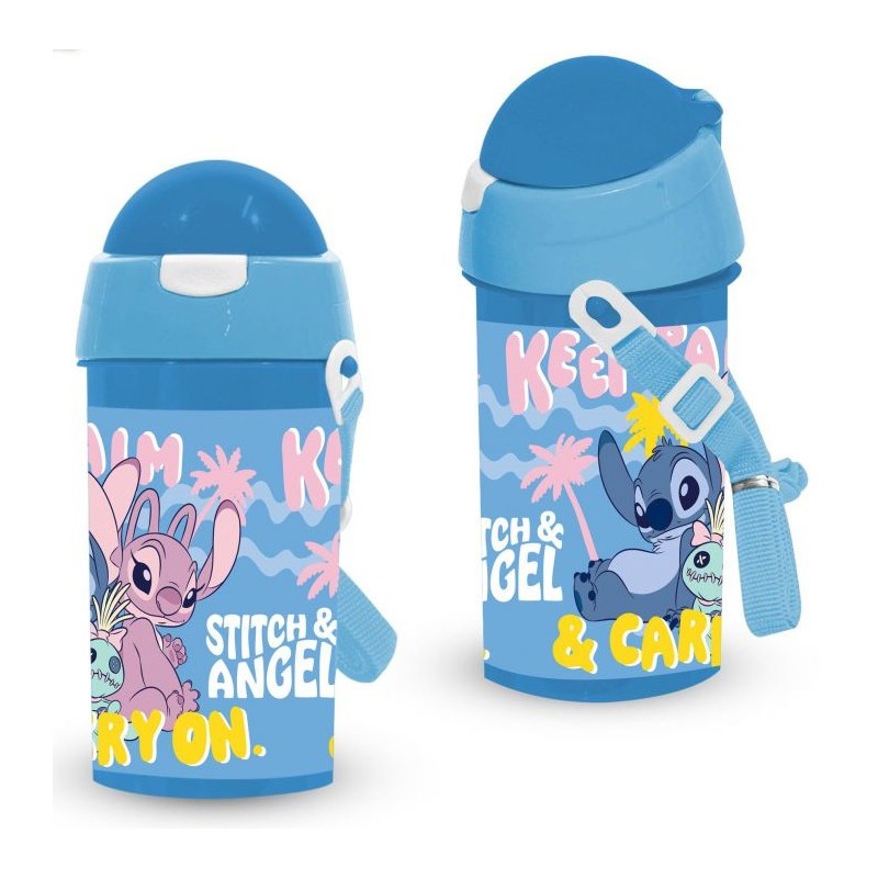 Cantimplora Plastico Stitch