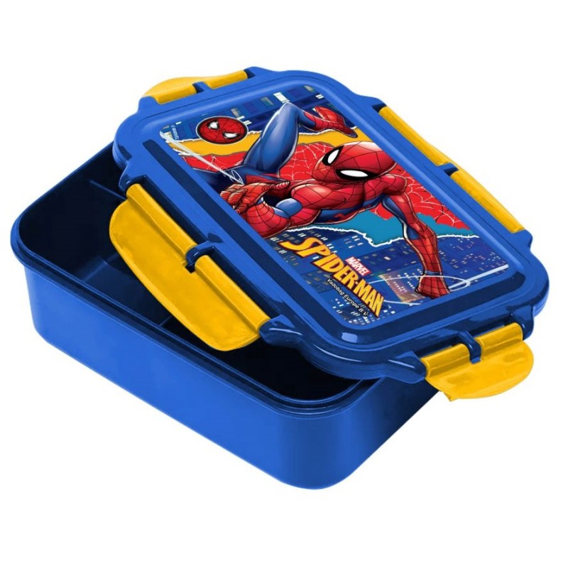 Sandwichera Rectangular Spiderman Marvel
