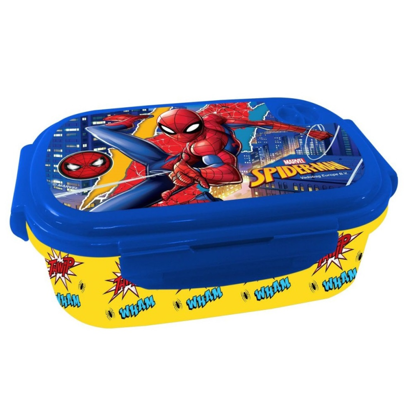 Sandwichera Rectangular Spiderman Marvel