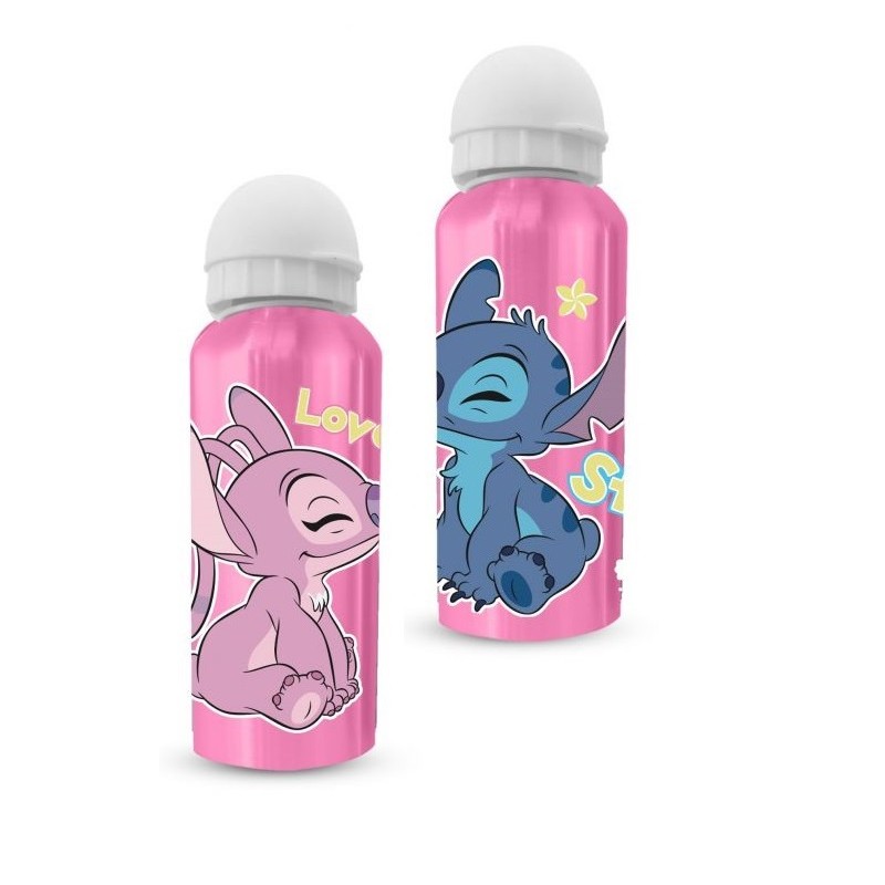 Botella Aluminio Stitch Disney 400ml