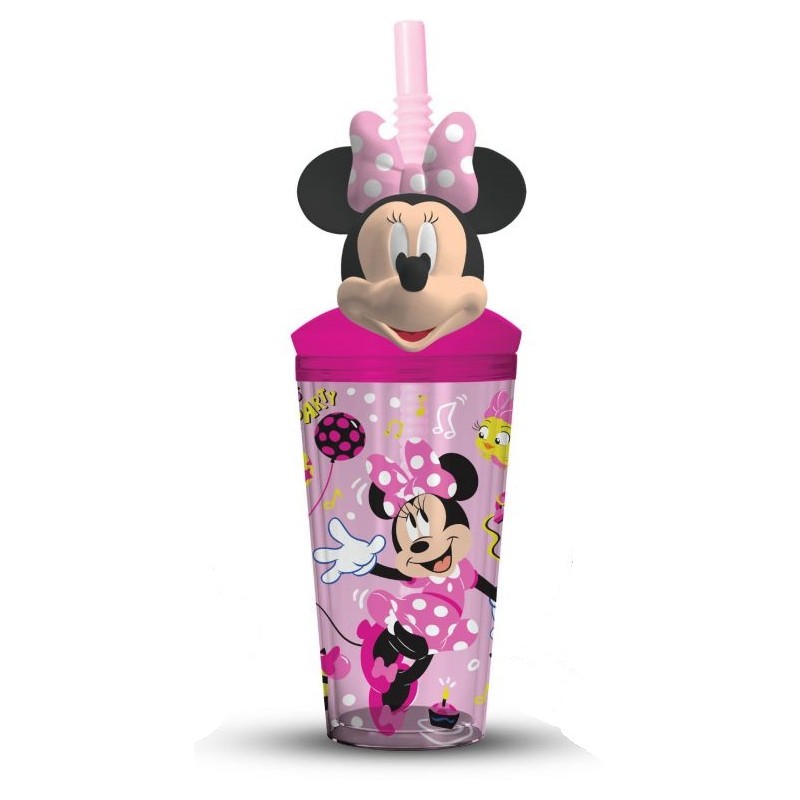 Vaso 3D Topper Minnie Disney 400ml