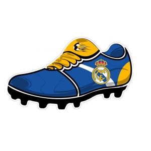 Cojin Bota Velvet Real Madrid