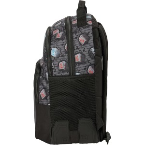 Mochila Escolar Infantil, MINECRAFT GRAFFITI – Ideal para Niños de Diferentes Edades, Cómoda y Versátil, Calidad y Resistencia, 