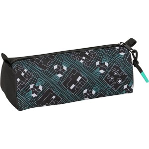 Portatodo con Cremallera y Compartimiento, Minecraft Screen – Estuche Infantil, Estuche Niño, Ideal para Niños en Edad Escolar, 