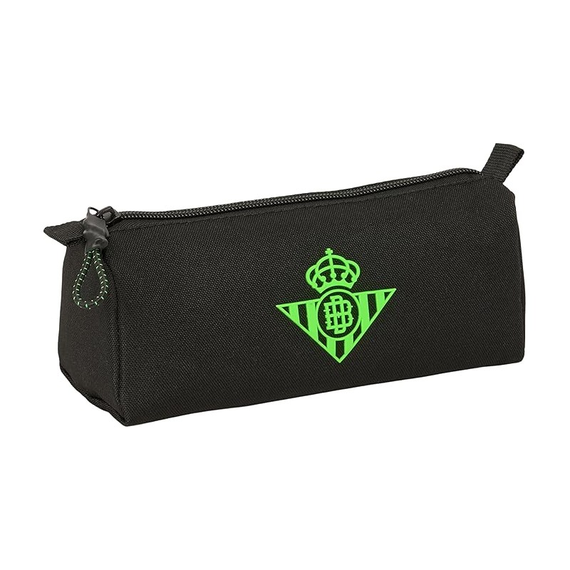 Portatodo con Cremallera y Compartimiento,Real Betis BALOMPIÉ - Estuche Infantil, Estuche Niño, Ideal para Niños en Edad Escolar