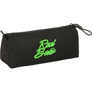 Portatodo con Cremallera y Compartimiento,Real Betis BALOMPIÉ - Estuche Infantil, Estuche Niño, Ideal para Niños en Edad Escolar