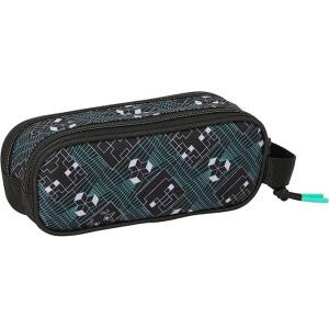 Portatodo Doble Niño, MINECRAFT SCREEN – Estuche Infantil, Estuche Niño, Ideal para Niños en Edad Escolar, Cómodo y Versátil, Ca