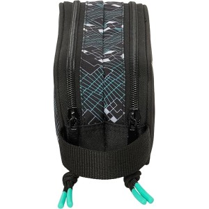 Portatodo Doble Niño, MINECRAFT SCREEN – Estuche Infantil, Estuche Niño, Ideal para Niños en Edad Escolar, Cómodo y Versátil, Ca