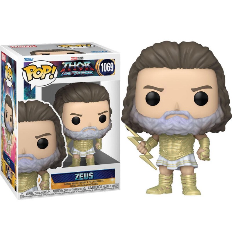 Funko pop marvel thor love & thunder zeus 65011