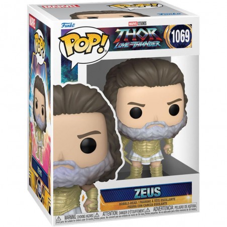 Funko pop marvel thor love & thunder zeus 65011