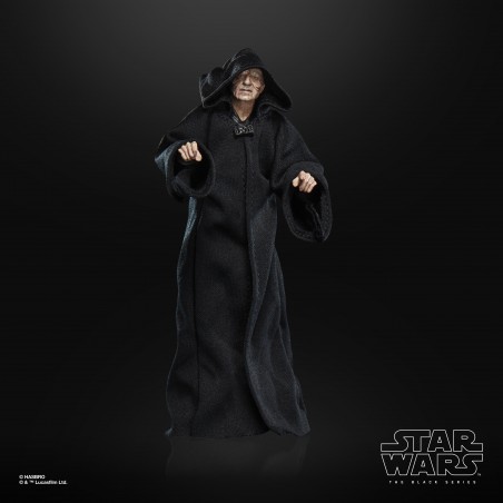 Figura hasbro star wars black series emprerador palpatine 15 cm