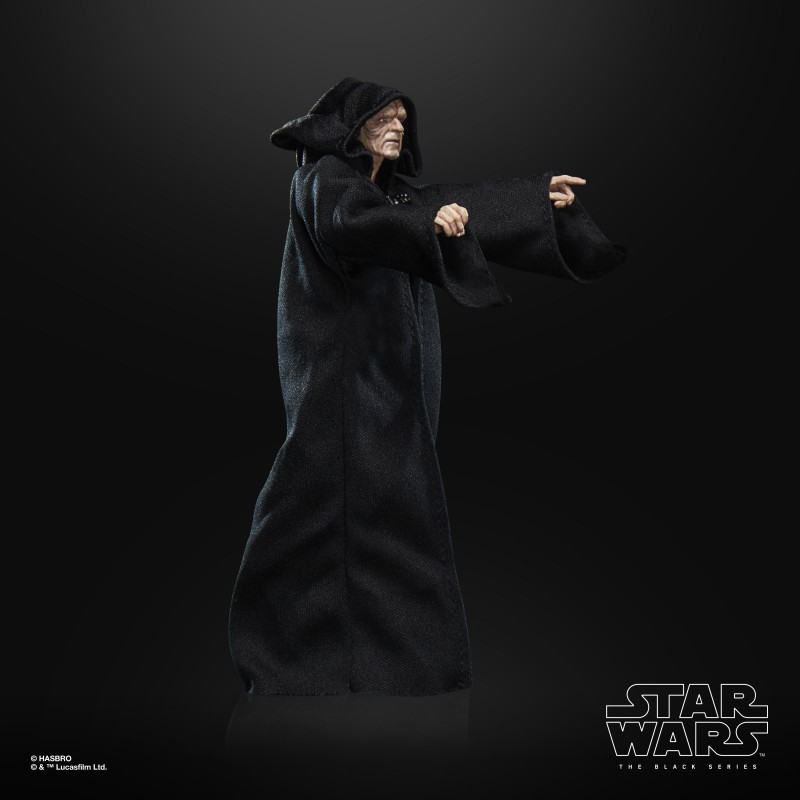 Figura hasbro star wars black series emprerador palpatine 15 cm