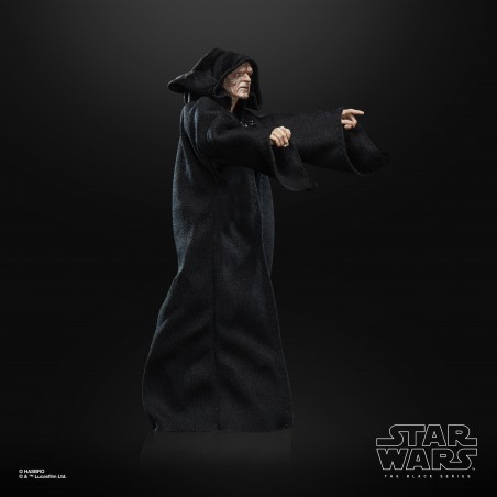 Figura hasbro star wars black series emprerador palpatine 15 cm