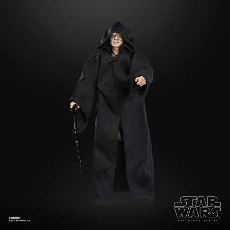 Figura hasbro star wars black series emprerador palpatine 15 cm