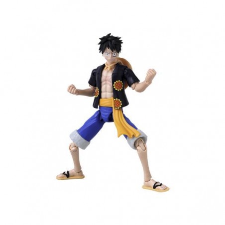 Figura bandai one piece anime heroes luffy dressrosa