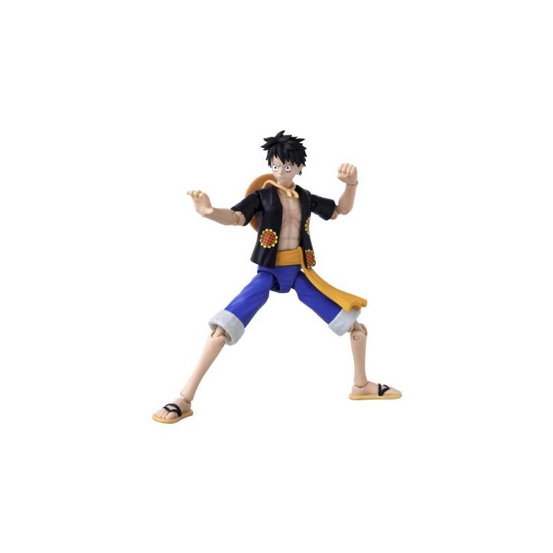 Figura bandai one piece anime heroes luffy dressrosa