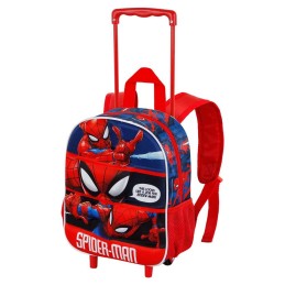 Mochila Trolley 3D Stronger Spiderman Marvel 31x26x11cm