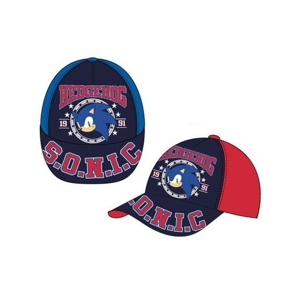 Gorra Infantil Sonic T.52-54