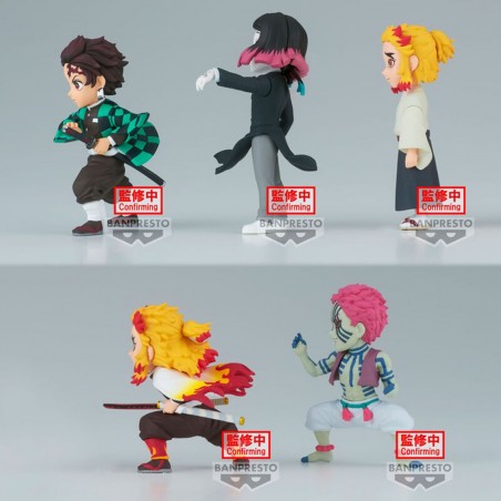 Figura banpresto kimetsu no yaiba world collectable 1 unidad aleatoria vol 8