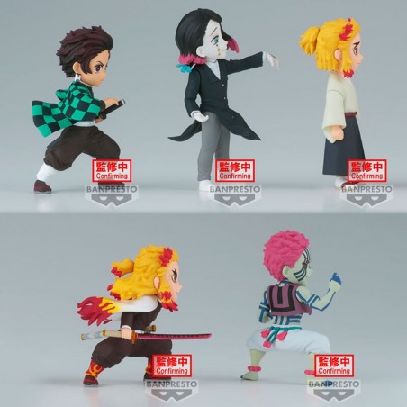 Figura banpresto kimetsu no yaiba world collectable 1 unidad aleatoria vol 8