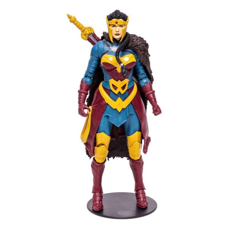 Figura mcfarlane toys dc multiverse build a wonder woman endless winter