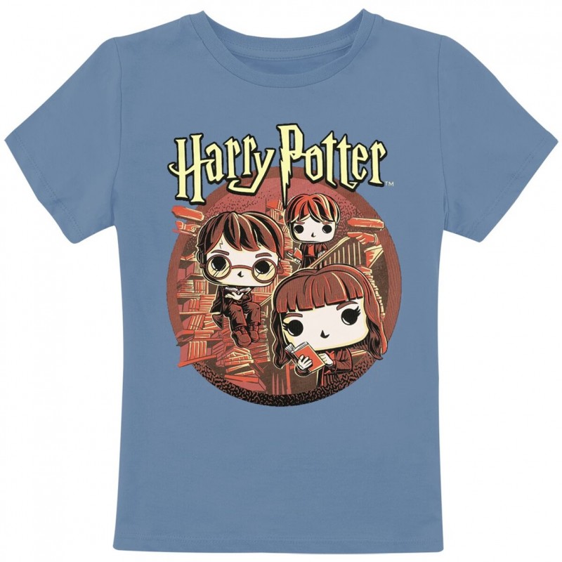 Pop & tee harry potter funko + camiseta trio talla l