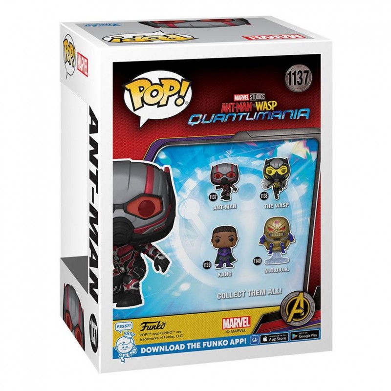 Funko pop marvel ant - man and the wasp: quantumania ant - man 70490
