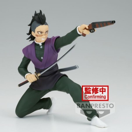 Figura banpresto demon slayer kimetsu no yaiba vibration stars genya shinazugawa 12cm