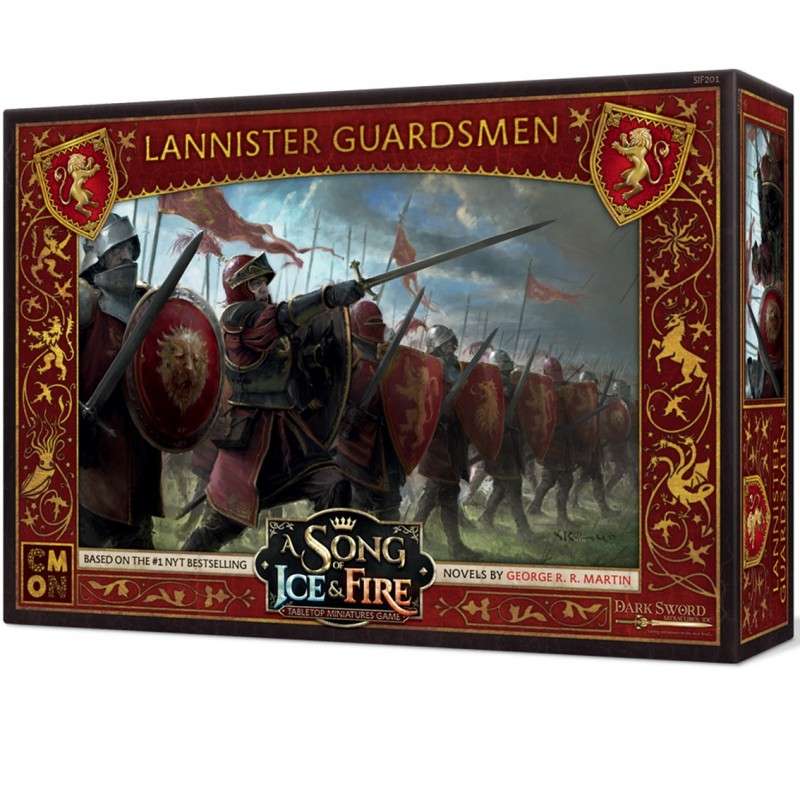 Juego de mesa asmodee cancion de hielo y fuego: guardias lannister pegi 14