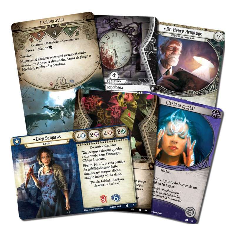 Juego de mesa arkham horror: el legado de dunwich pegi 14