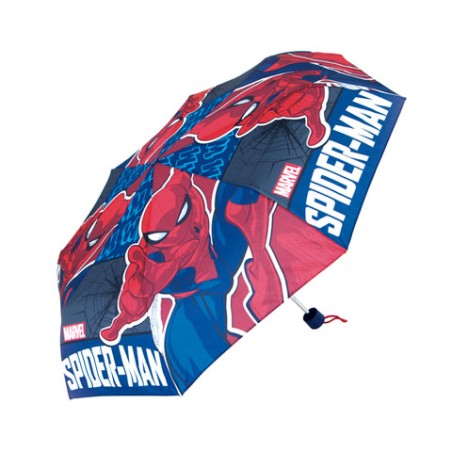 Paraguas Plegable Spiderman Mavel Manual 52cm.