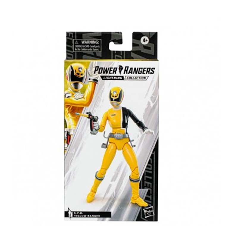 Figura hasbro power rangers lightning collection yellow ranger