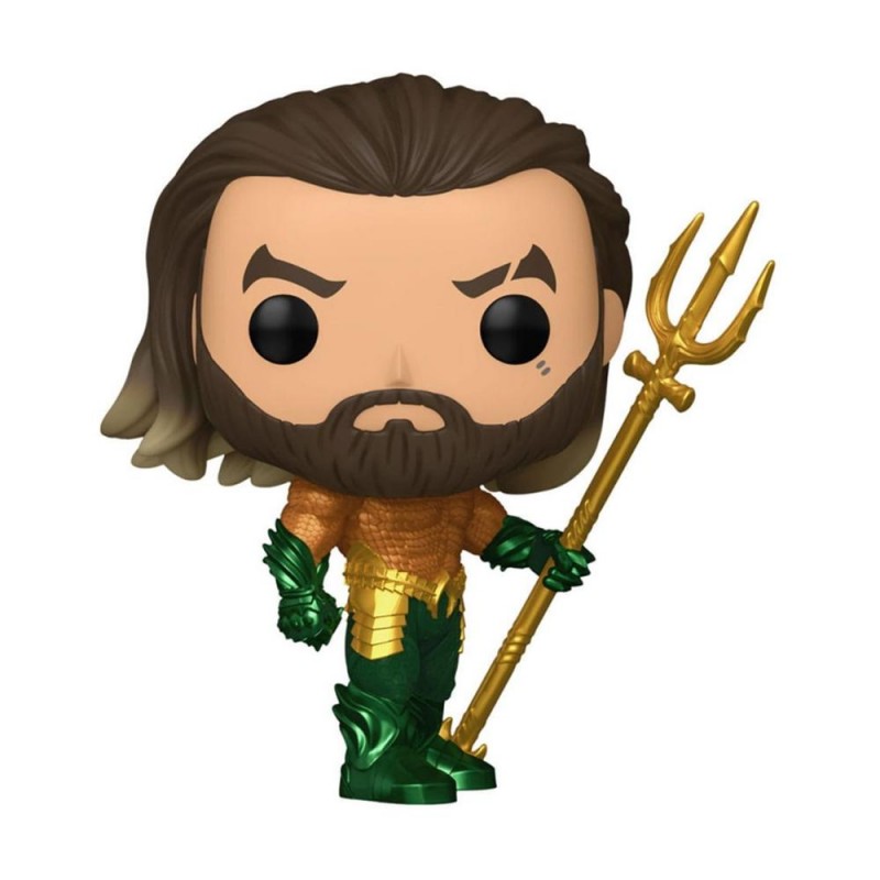 Funko pop dc comics aquaman and the lost kingdom aquaman traje de heroe 67565