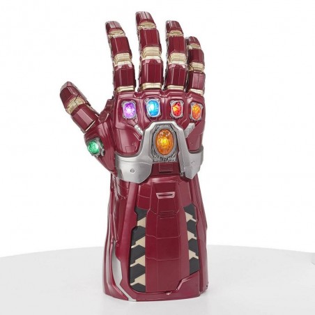 Replica marvel guantelete del infinito iron man power con las gemas del infinito legends series