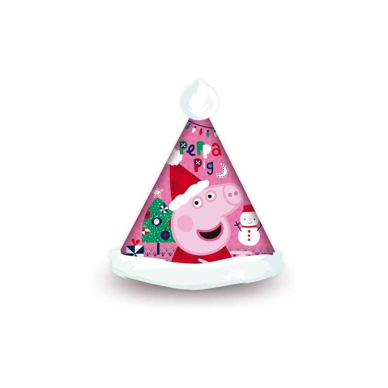 Gorro Peppa Pig De Navidad 37X27cm