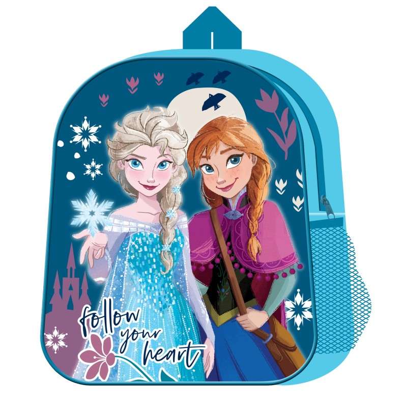 Mochila 31Cm Frozen 31x26x10cm C/ Bolsillo