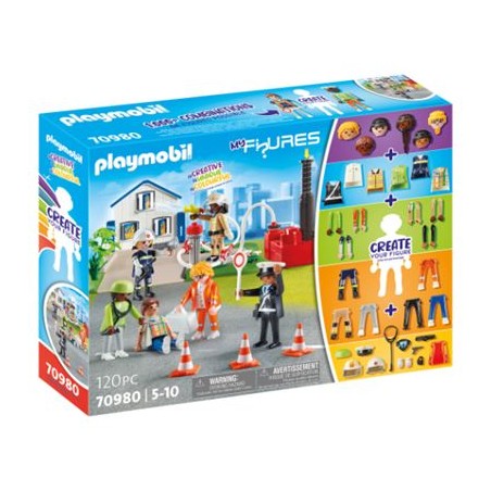 Playmobil my figures: mision de rescate