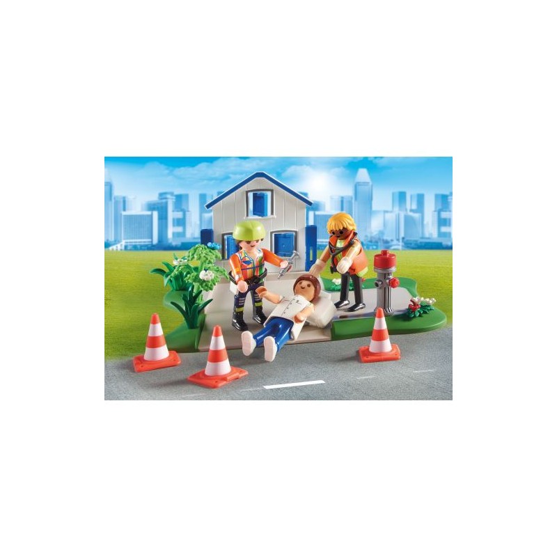 Playmobil my figures: mision de rescate