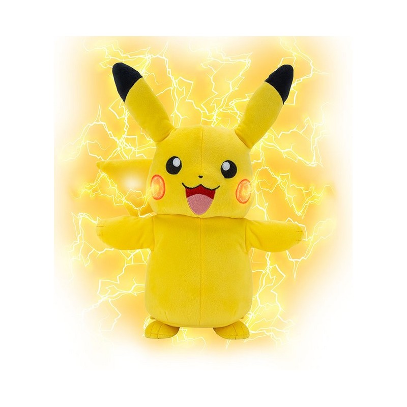 Peluche jazwares pokemon pikachu electronico