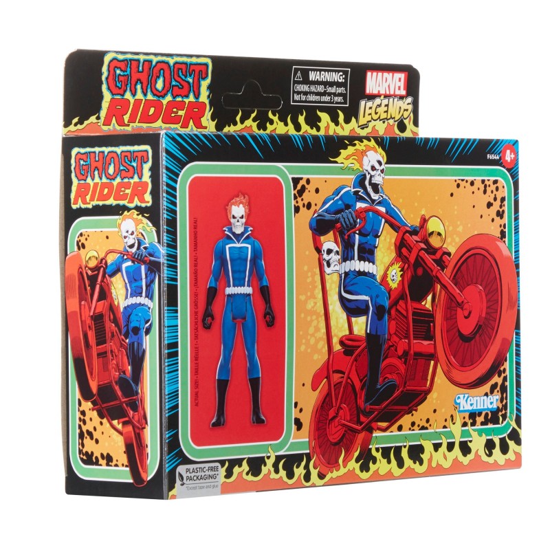 Figura hasbro marvel legends retro ghost rider