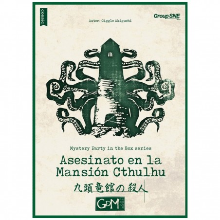 Juego de mesa gdm asesinato en la mansión cthulhu pegi 10