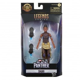 Figura hasbro marvel legend seris shuri black panther legacy collection