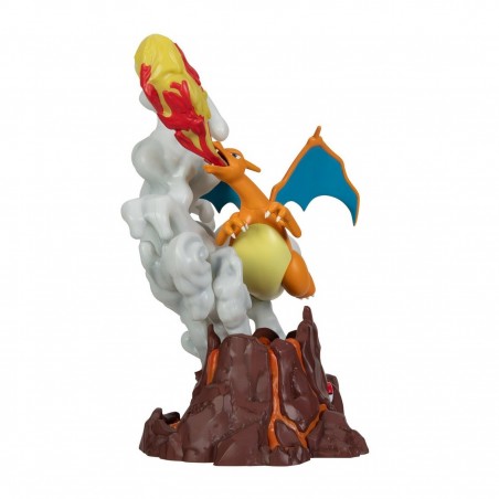 Figura pokemon efecto luz charizard deluxe