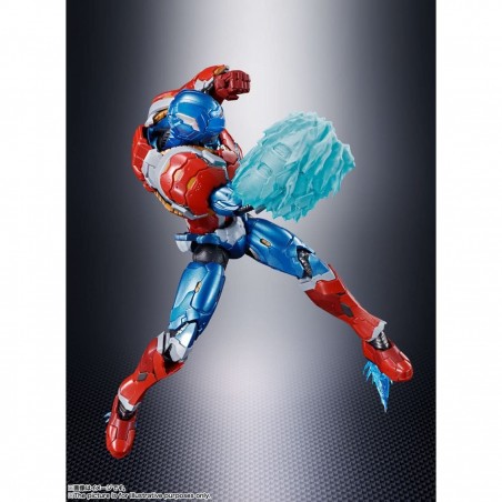 Figura tamashii nations marvel tech on avengers sh figuarts capitan america